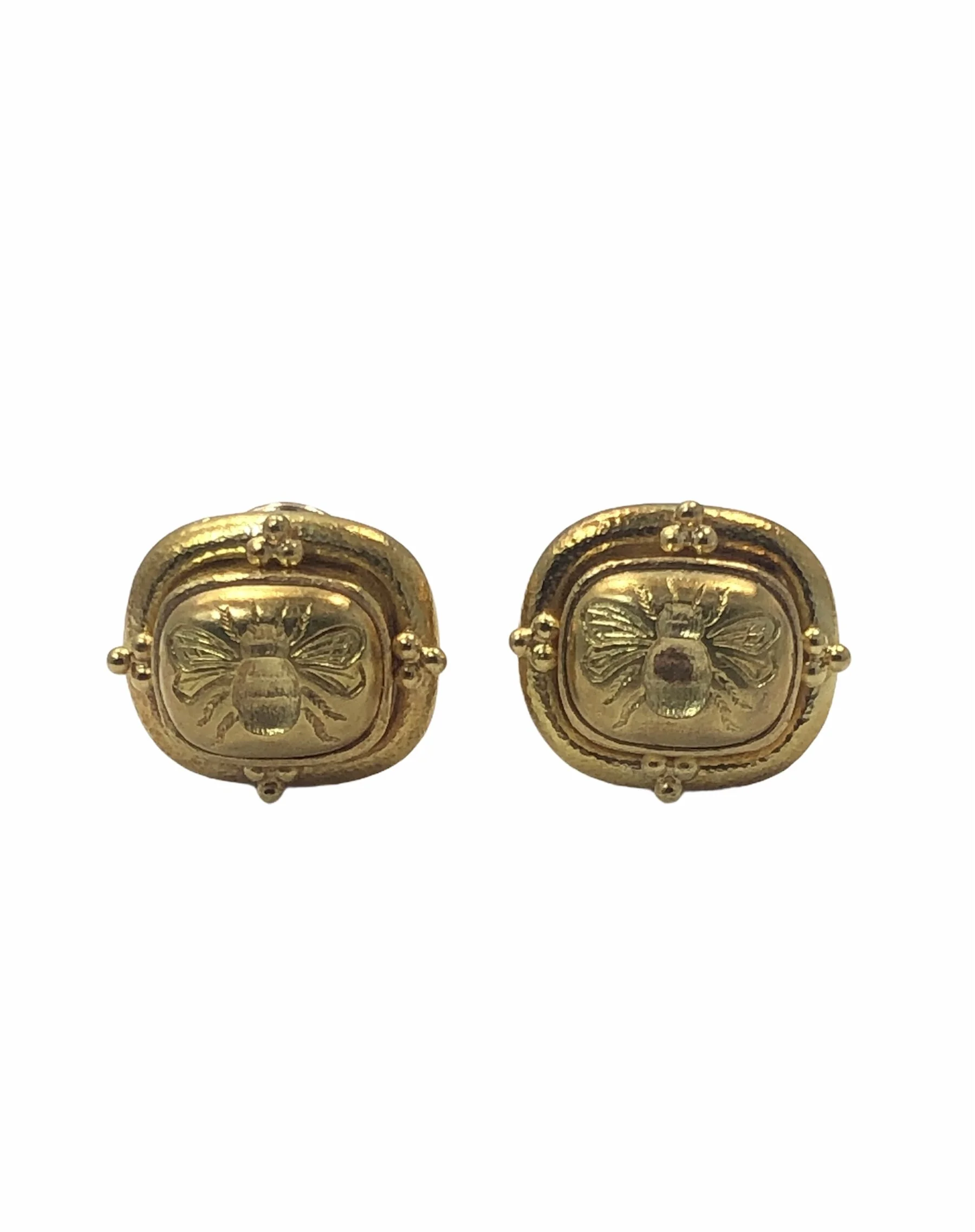 SOLD Elizabeth Locke earrings Prince Estate Jewelry